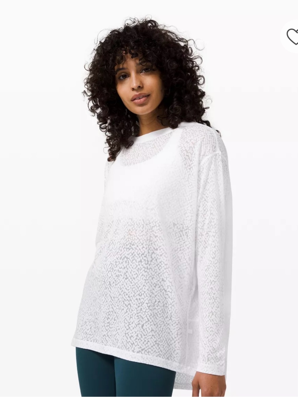 Lululemon Back In Action Long Sleeve
Veil Top xs extra small